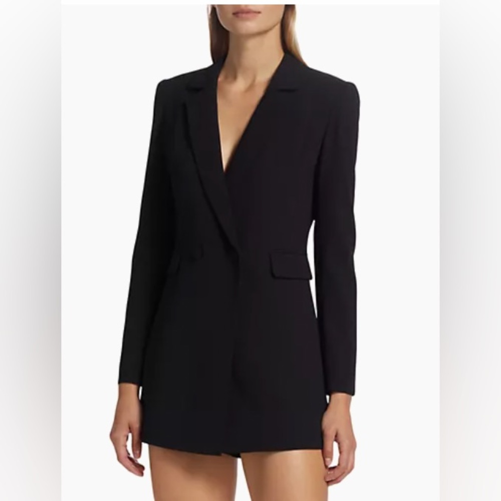 Alice + Olivia Tuxedo/ Blazer Romper (NEW WITH TAGS!)